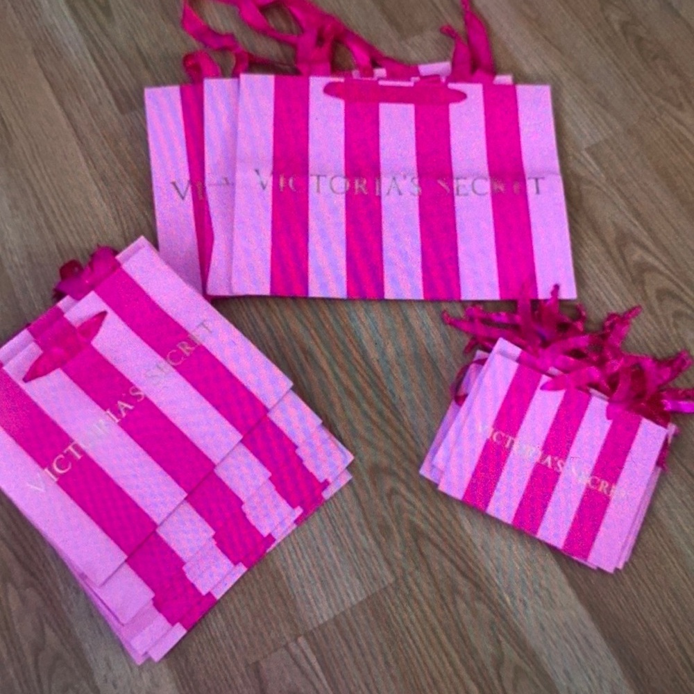 Victory secret shopping bags bundle